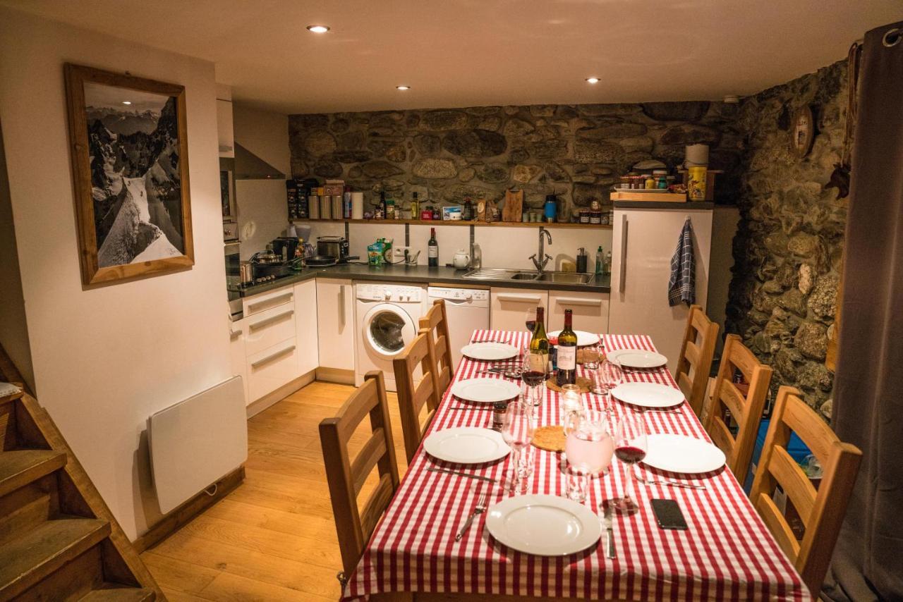 Prachtig Familie Appartement Voor 6 Personen In Het Hart Van Argentiere, Chamonix Mont-Blanc Exteriér fotografie